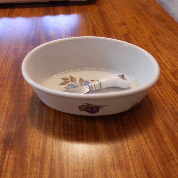 BIA CORDON BLEU OVAL DISH with SPREADER - Picture 1 of 4